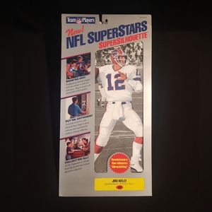 1992 NFL Superstars SuperSilhouette Jim Kelly Buffalo Bills ~ New Sealed